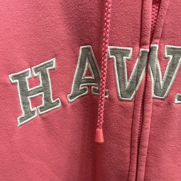 Pink 'HAWAII' Zip-Up Hoodie - Picture 3 of 4